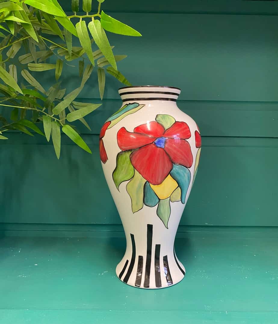Scarlet vine limited edition vase.