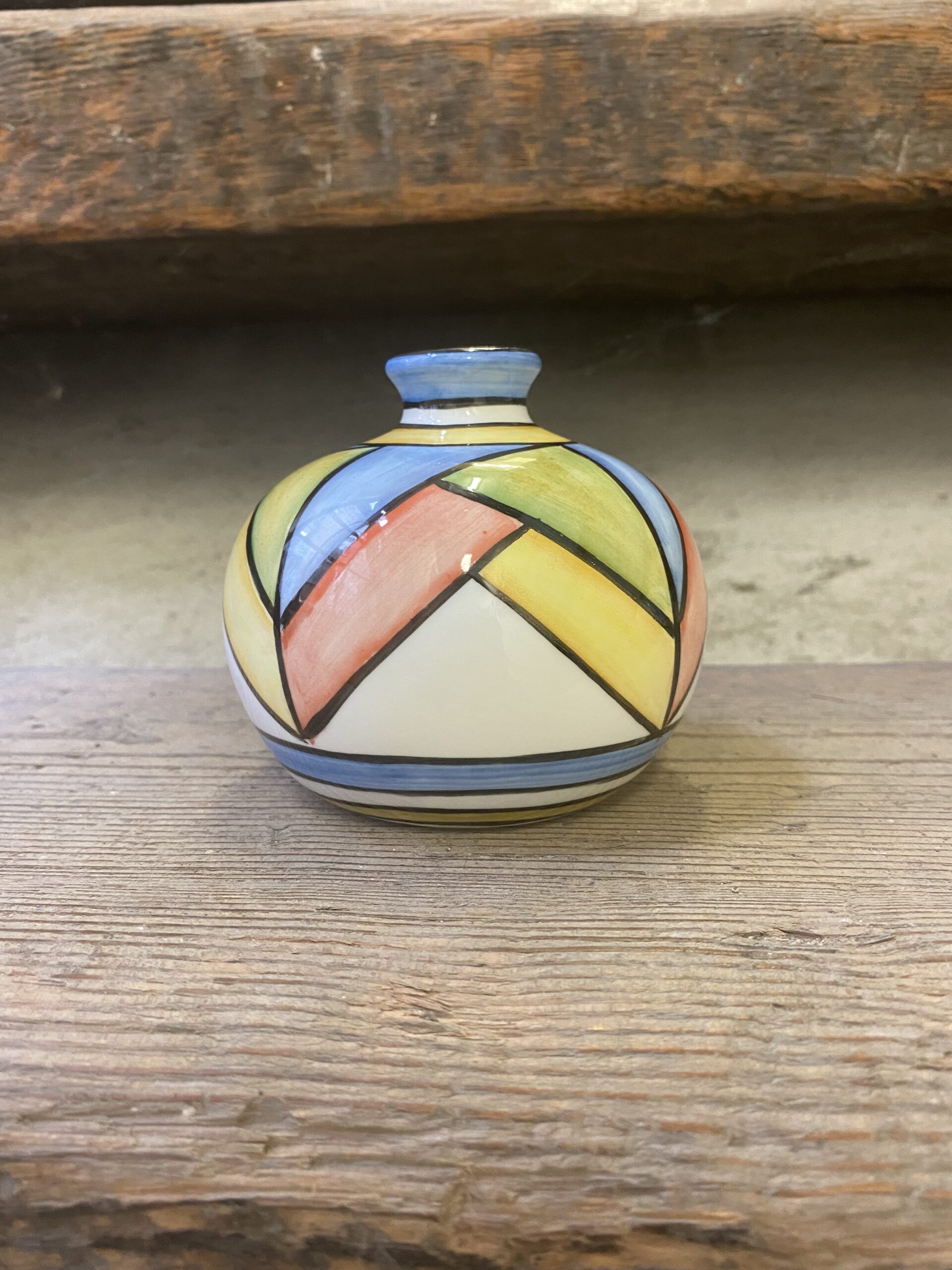 Small round vase