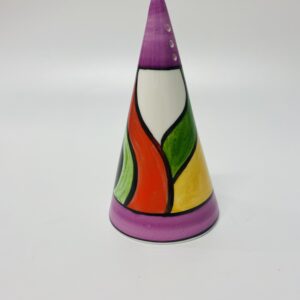 Deco swirls conical sugar shaker