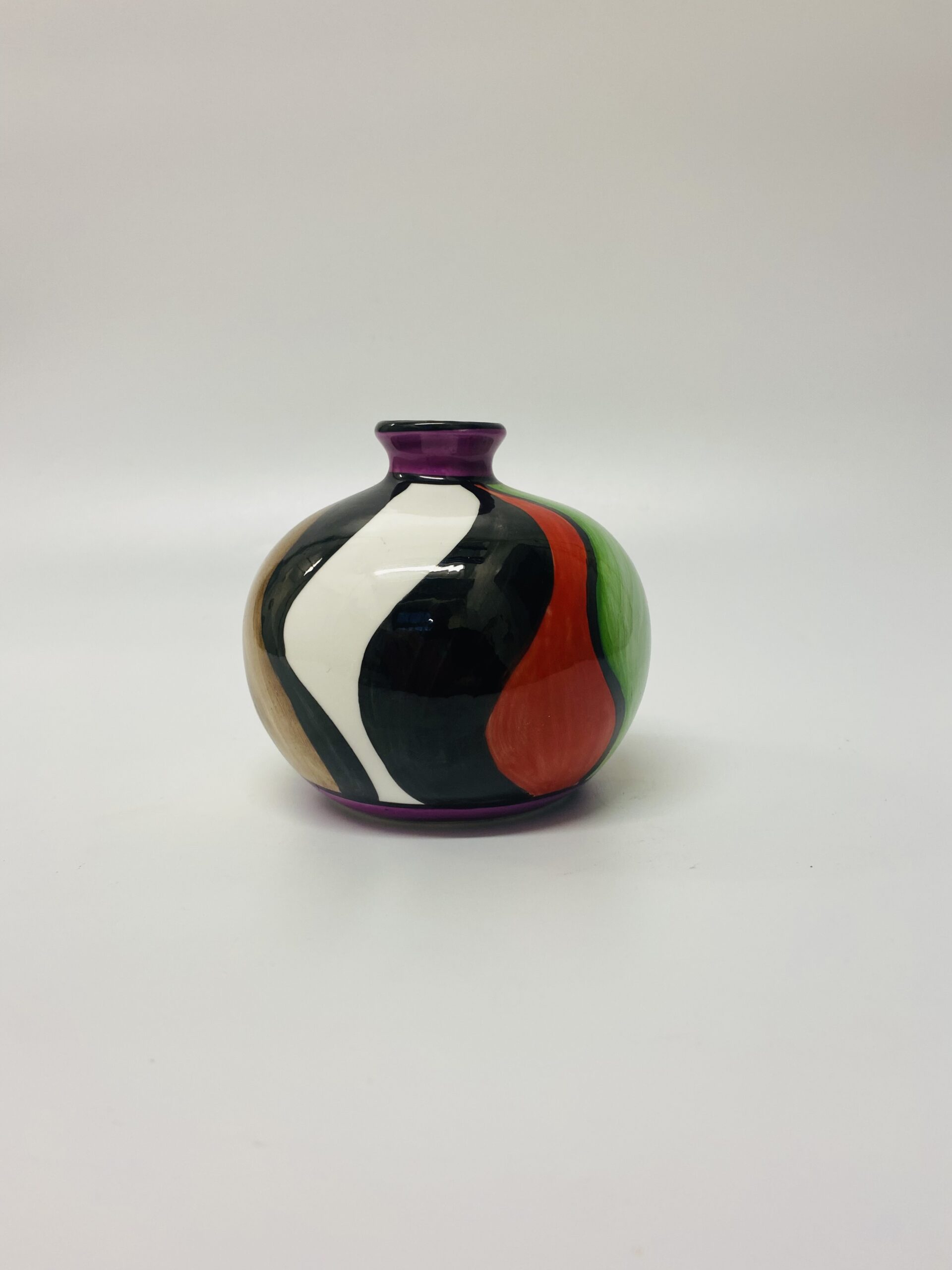 Deco swirls small vase - Image 4