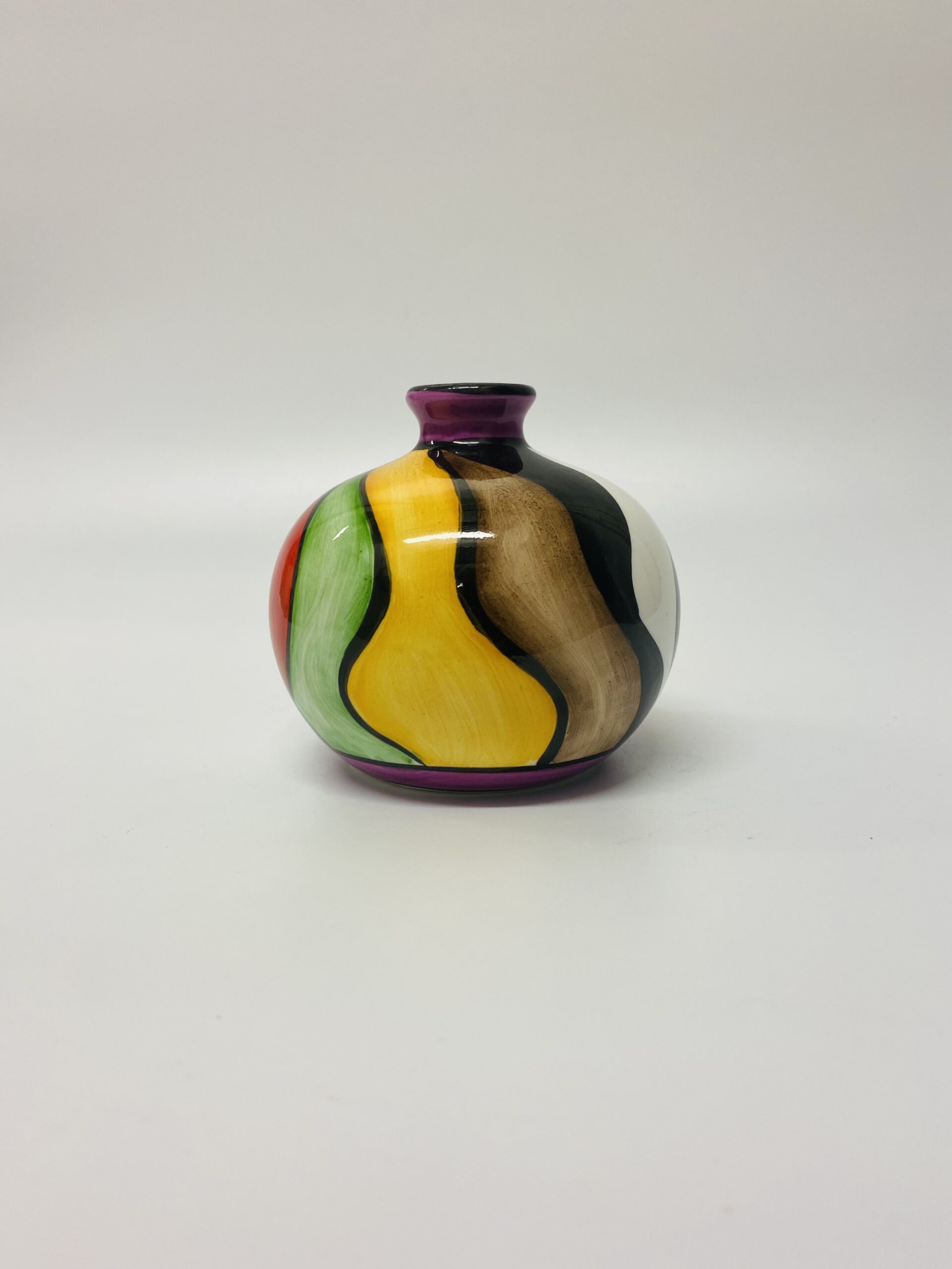 Deco swirls small vase - Image 3