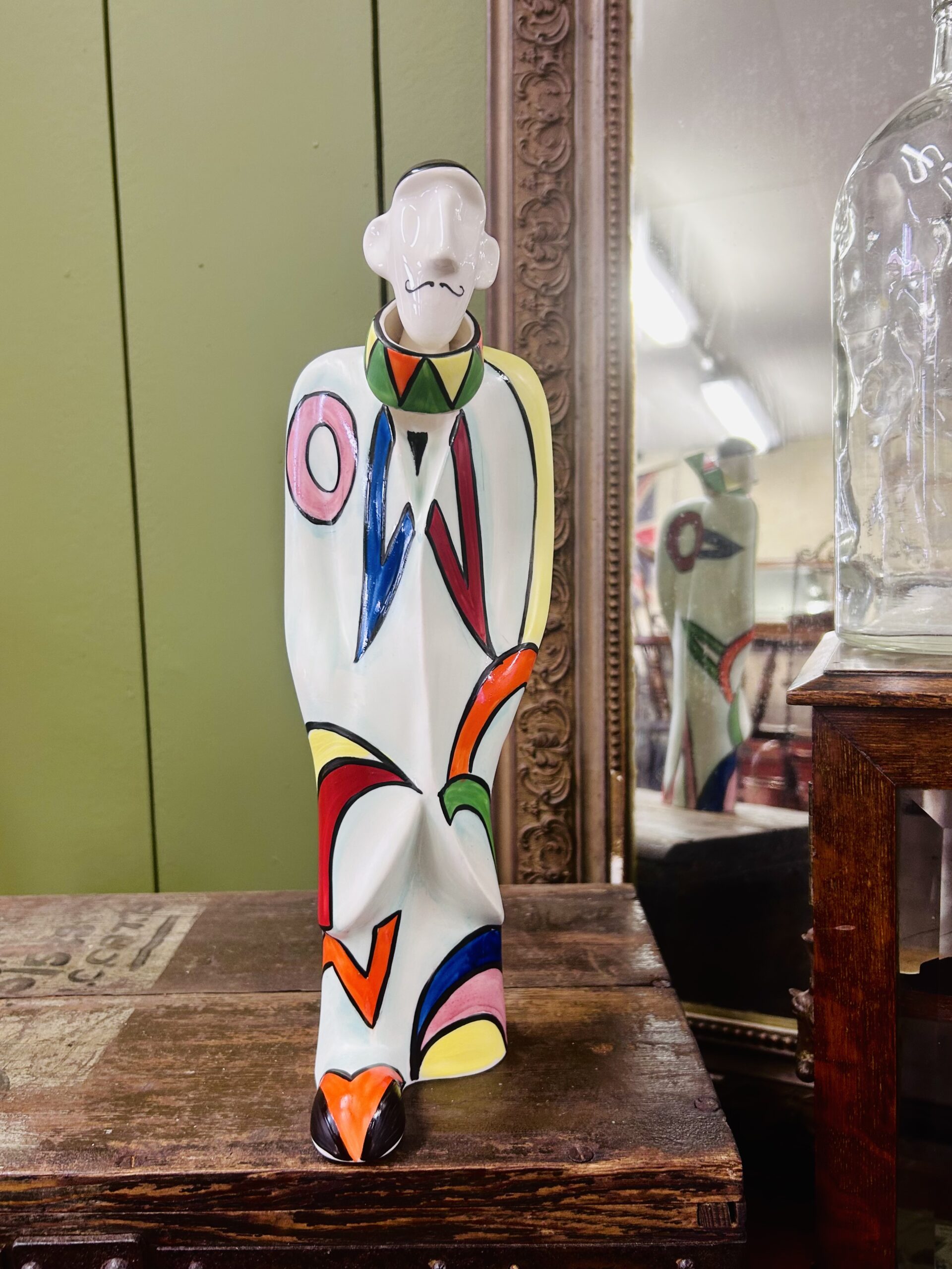LTD edition of 10,Art deco man in cap figure