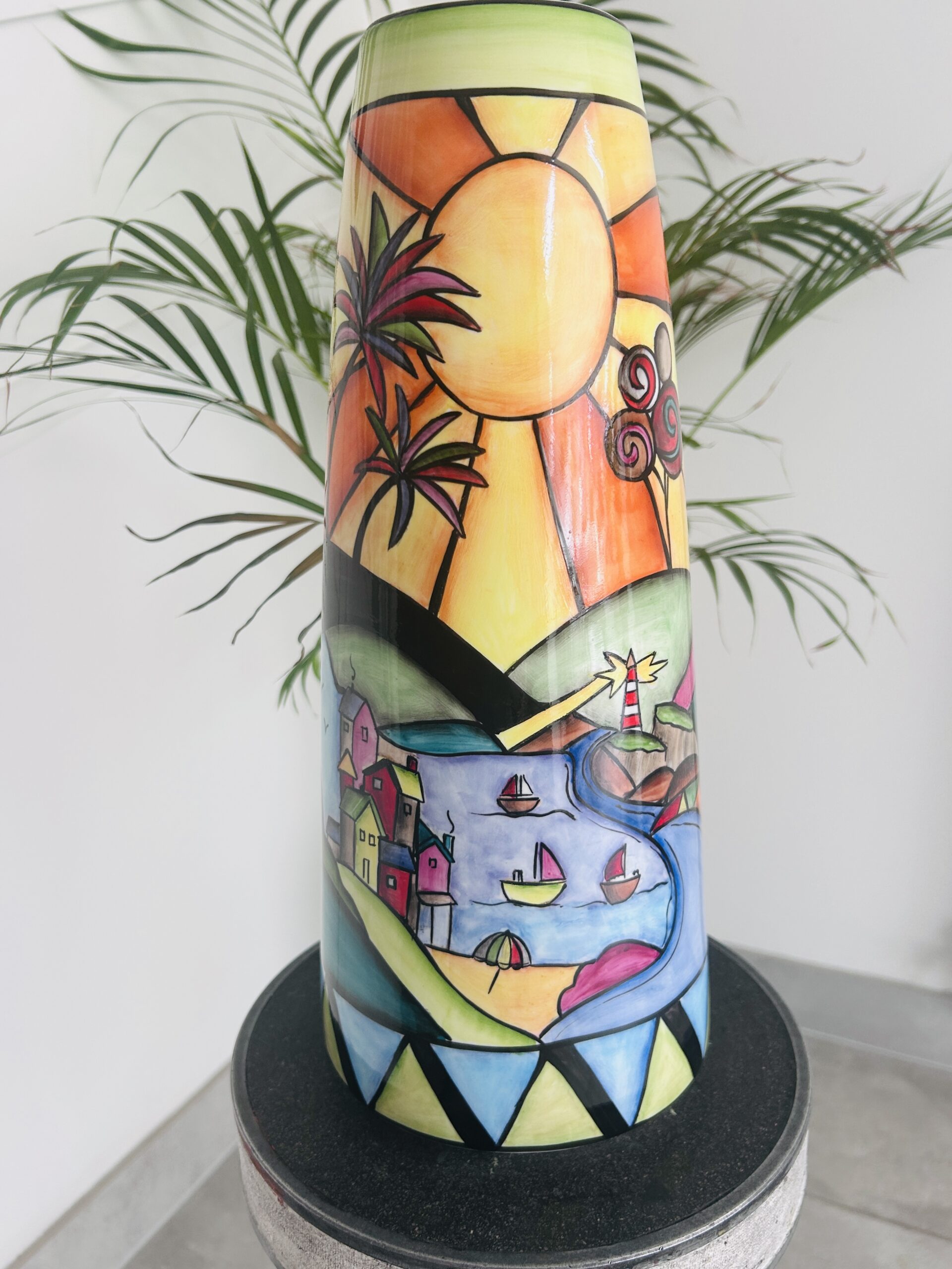 Summers edge one of a kind vase SOLD - Image 2