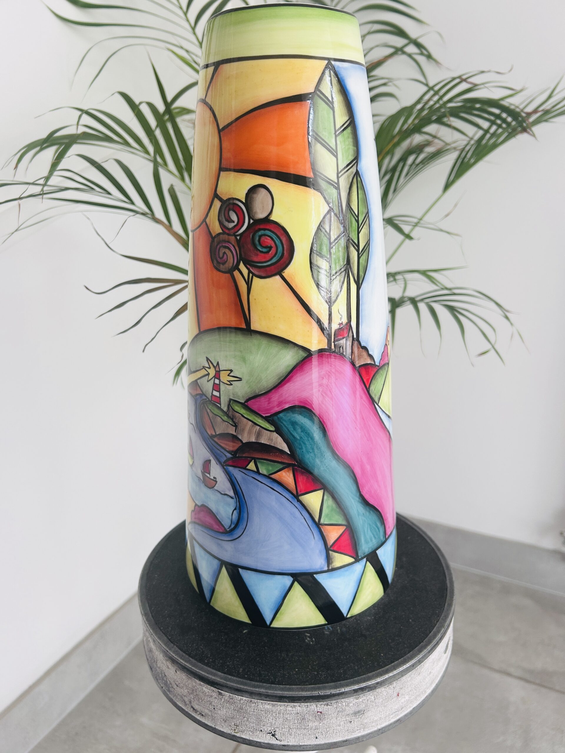 Summers edge one of a kind vase SOLD - Image 3