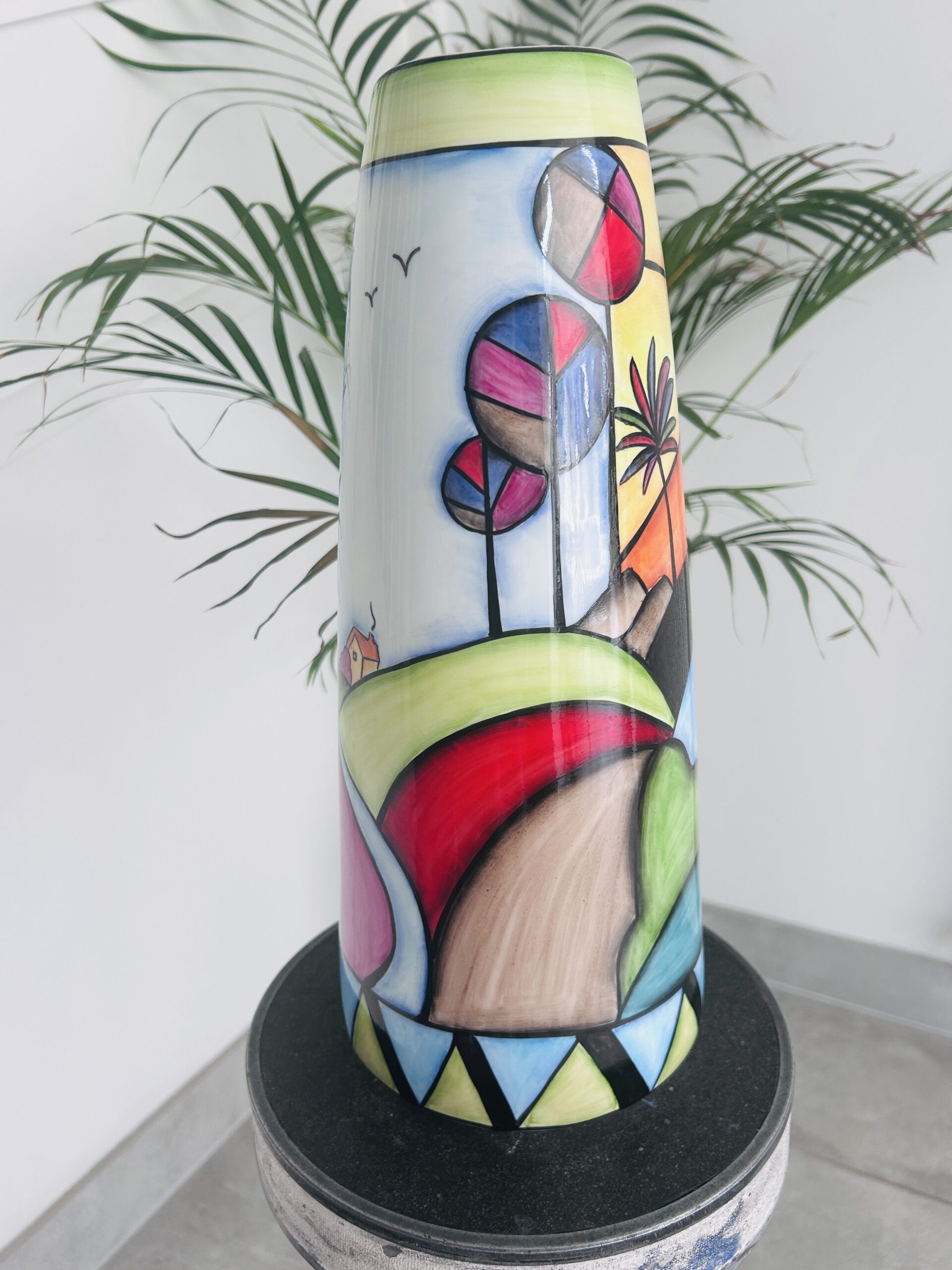Summers edge one of a kind vase SOLD - Image 5