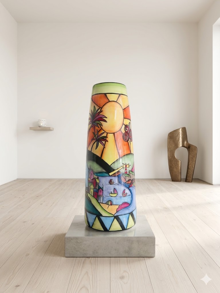 Summers edge one of a kind vase SOLD
