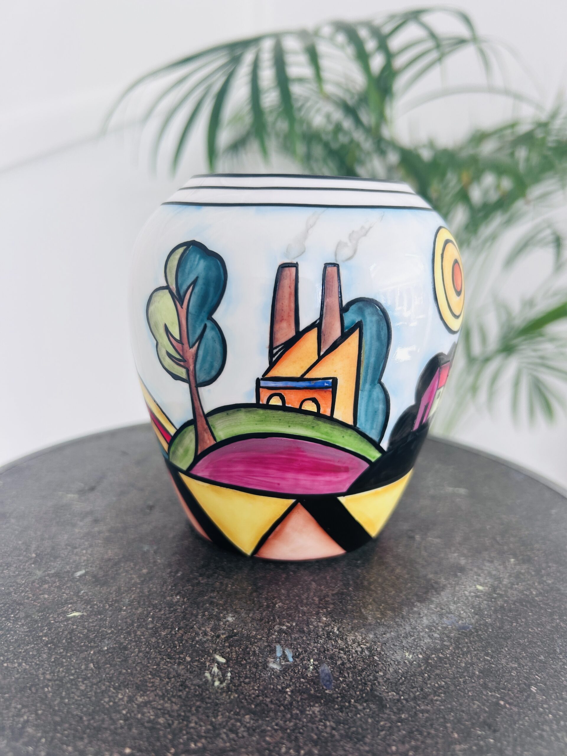 Bailey’s bottle kiln bonanza vase ( SOLD) - Image 6