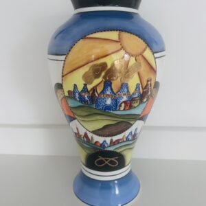 Kilnside solstice one of a kind vase.