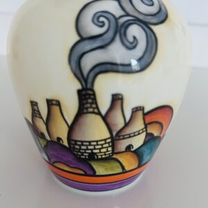 Valley of the kilns one of a kind vase
