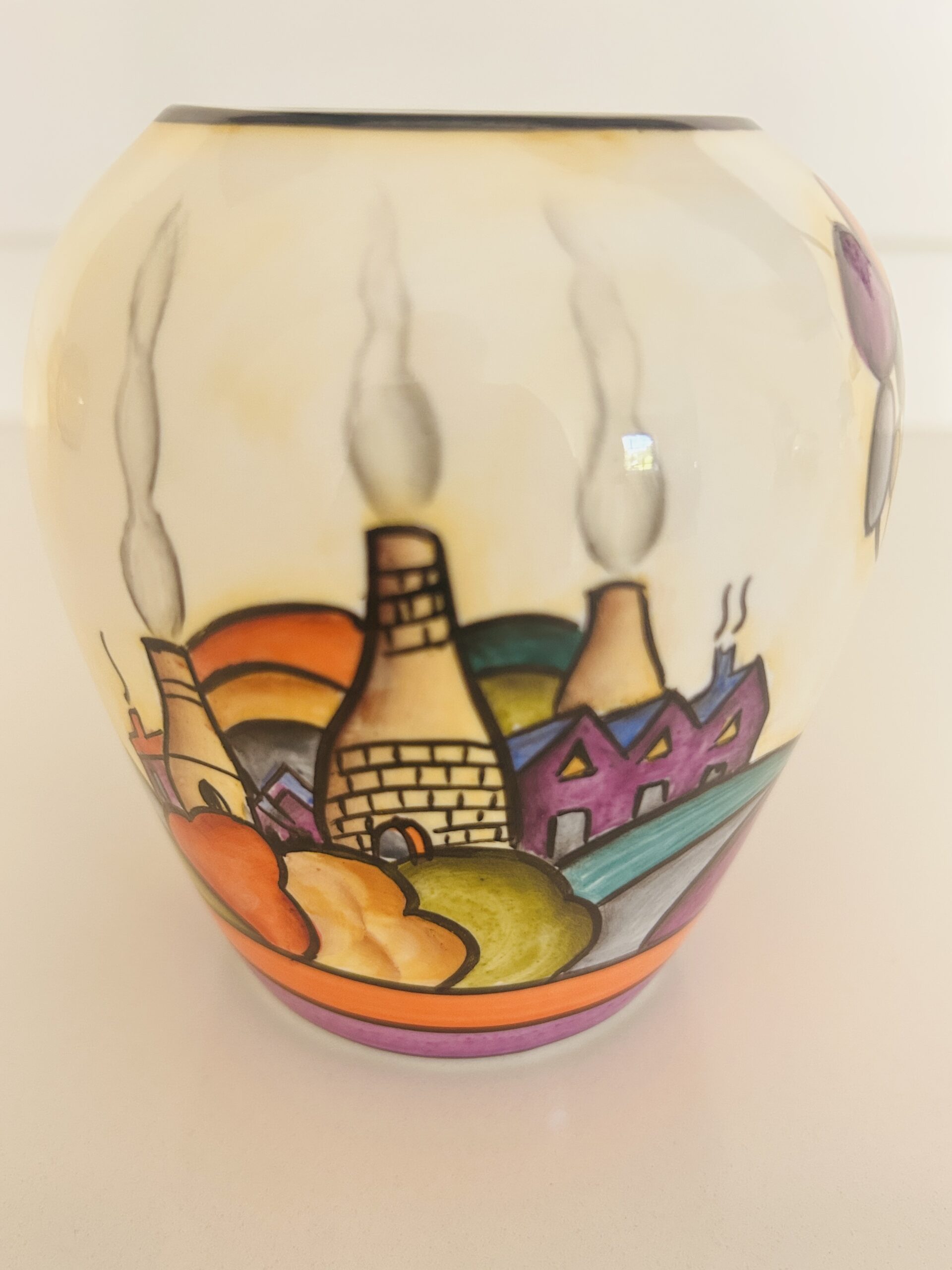 Valley of the kilns one of a kind vase - Image 2