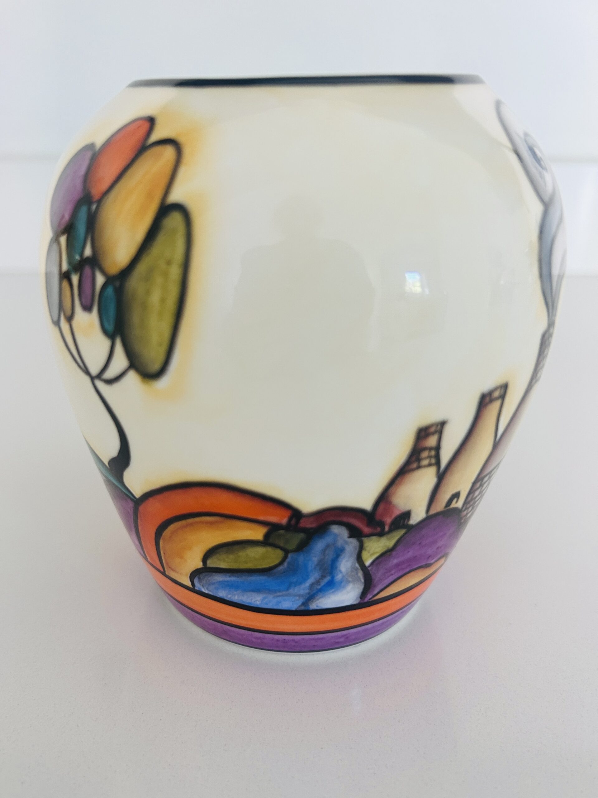 Valley of the kilns one of a kind vase - Image 6