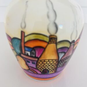 Valley of the kilns one of a kind vase