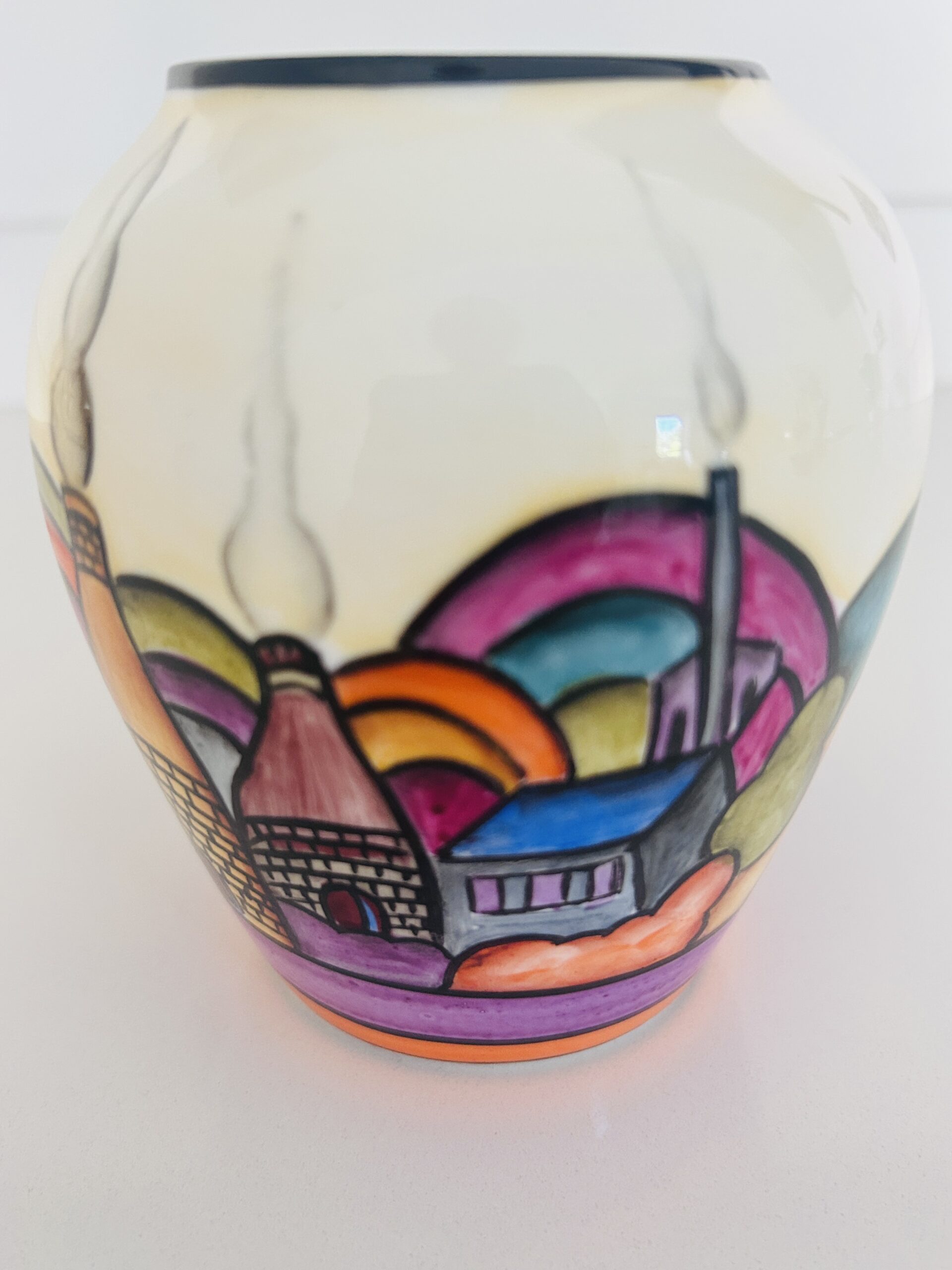 Valley of the kilns one of a kind vase - Image 5