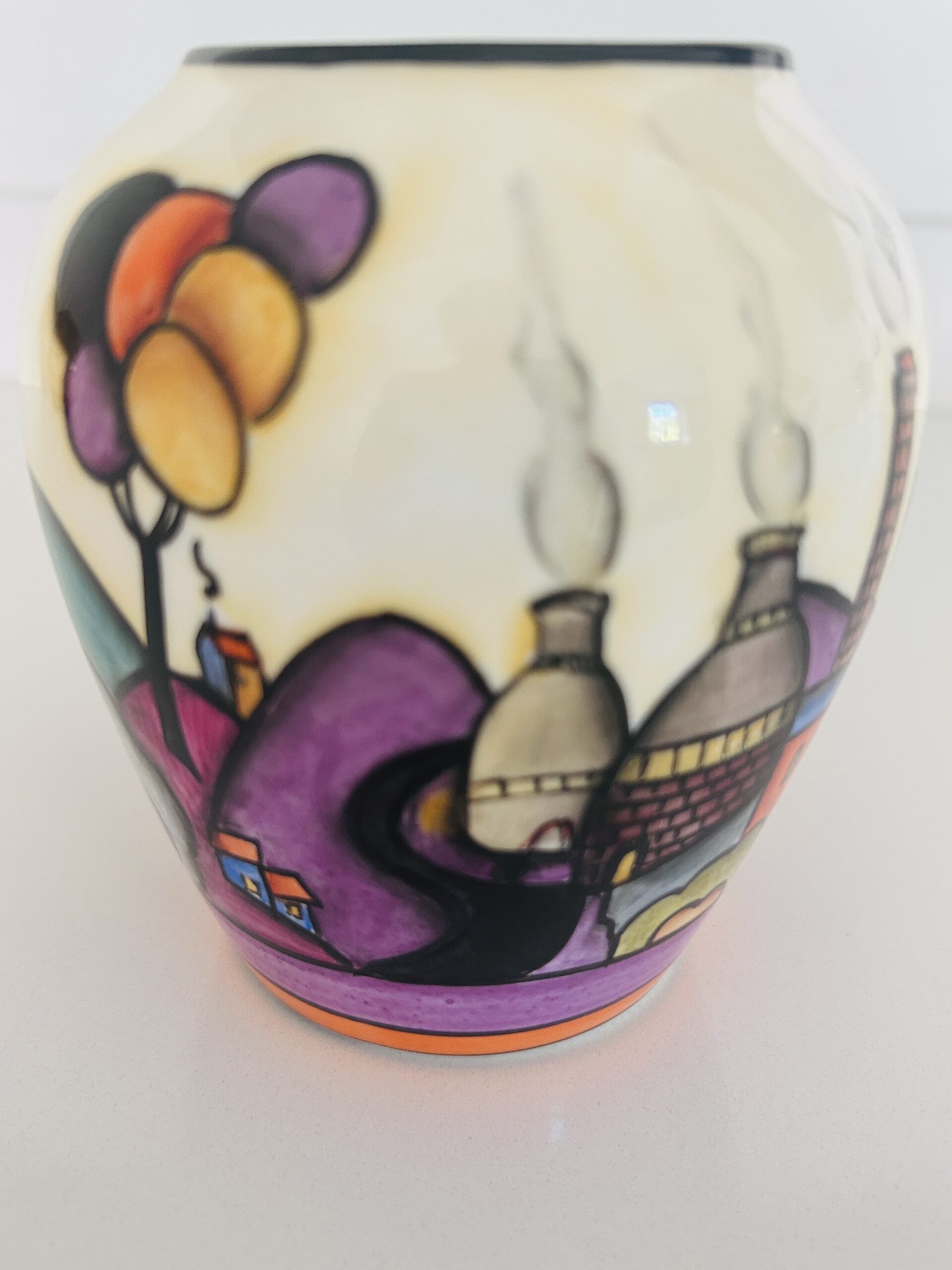 Valley of the kilns one of a kind vase - Image 7